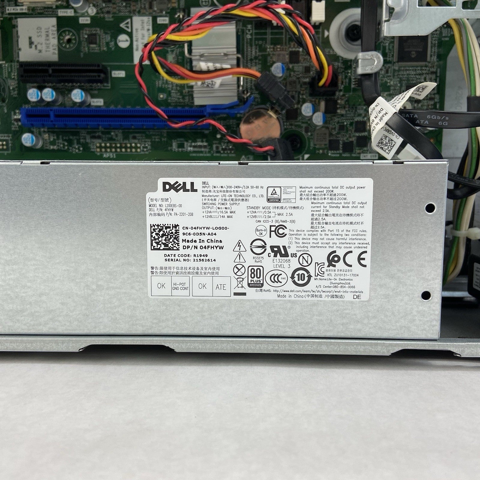 Dell Optiplex 7090 SFF Intel Core i5-10505 3.2GHz 8GB RAM No HDD No OS12