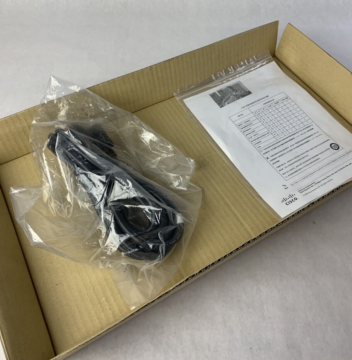 Cisco WS-C6509-V-E Genuine  Chassis W/ 1x Power Supply Box Opened No Faceplate