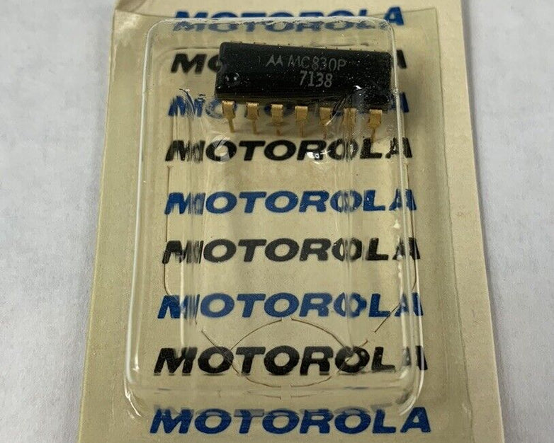Motorola MC830P DTL Dual 4-Input NAND Gate Gold (Lot of 19)