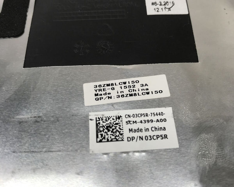 Dell Chromebook Top Cover Lids 03CP5R No Hinges (Lot of 2)