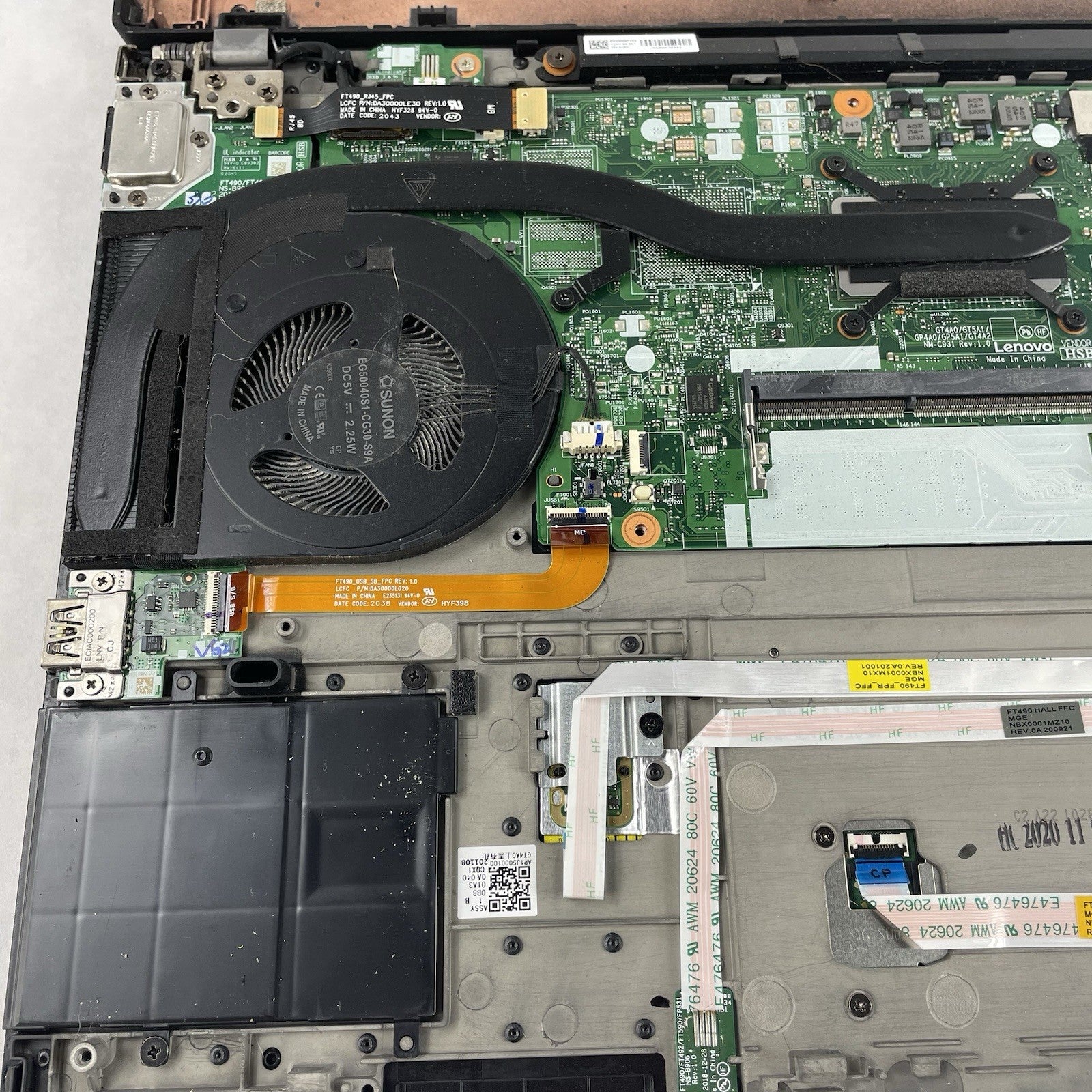 Lenovo ThinkPad T14 Gen 1 14" i5-10310U 1.7 GHz 8GB RAM No SSD/OS/AC/Batt - READ20