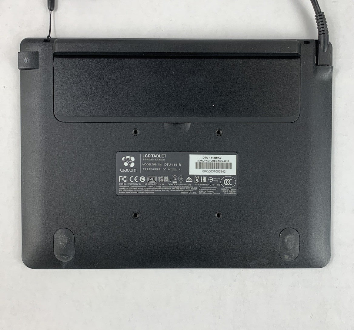 Wacom DTU-1141B 10.1" Full HD Drawing Tablet w/ Cord - Tested6