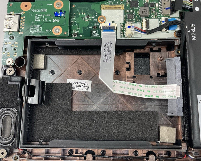 Lenovo ThinkPad L480 14" i5-8250U 1.60 GHz 8 GB RAM No SSD/OS/AC