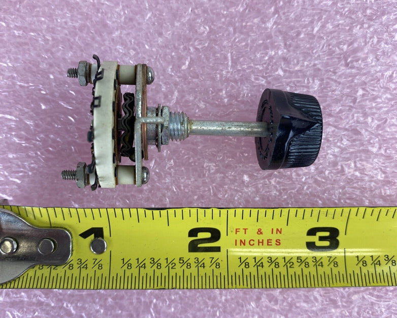 Centralab PS-101 1 pol 11 pos non-shorting Steatite switch Lot of 2