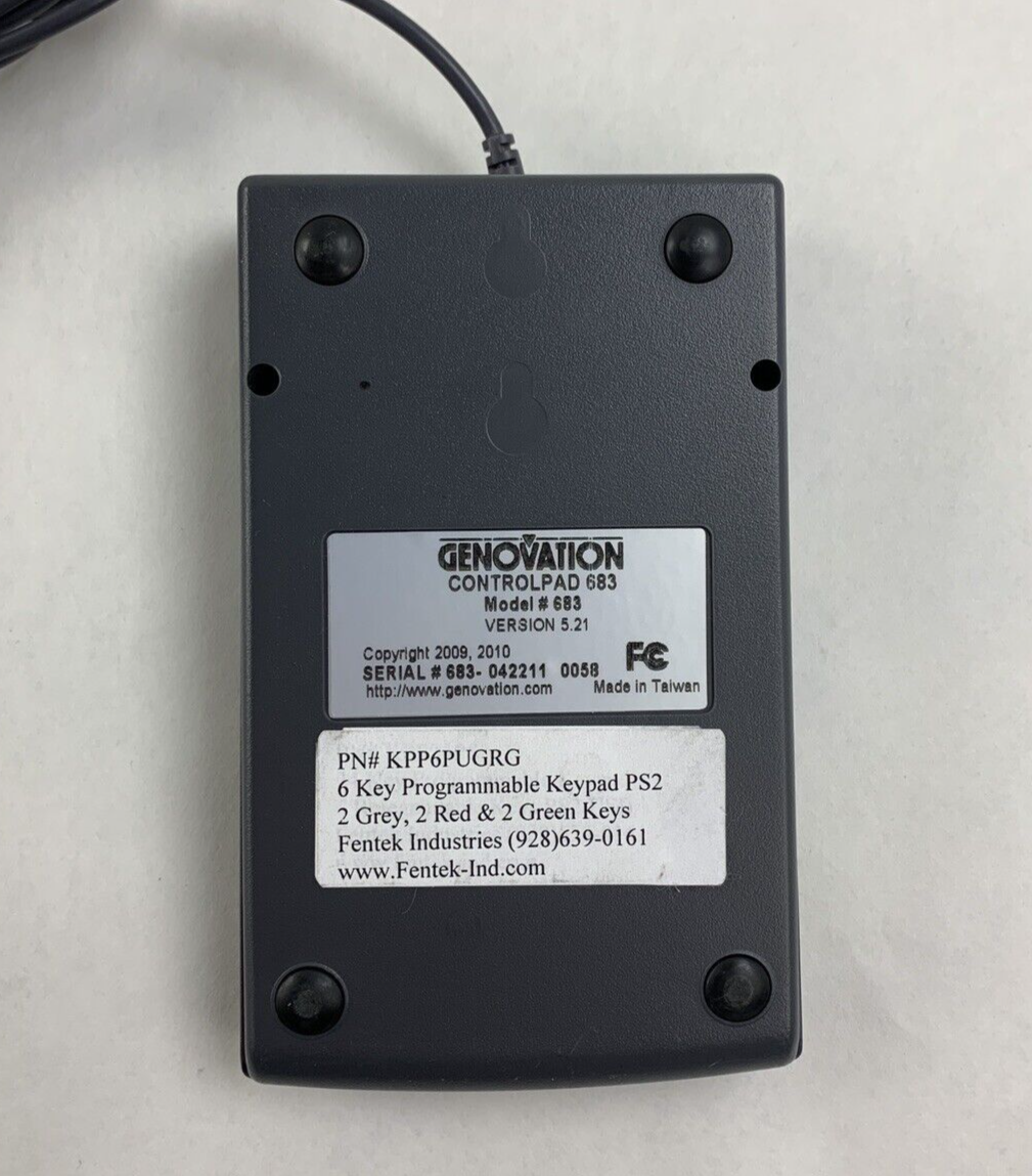 Enovation Programable Control Pad 10x KEYS 683 KPP6PUGRG