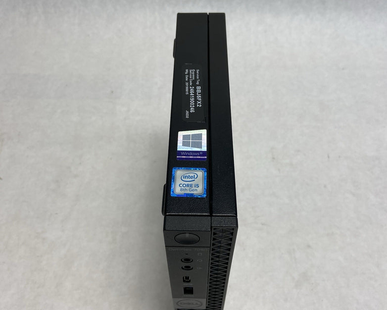 Dell Optiplex 7060 Micro Intel Core i5-8500T 2.1GHz 8GB RAM No HDDOSAC