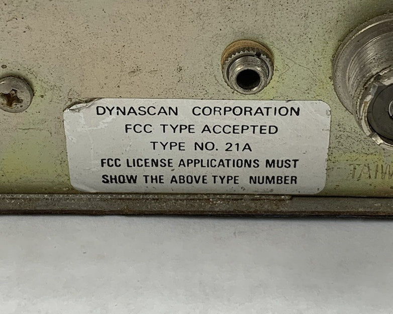 Dynascan Cobra 21 23-Channel AM CB Transceiver w/ Microphone