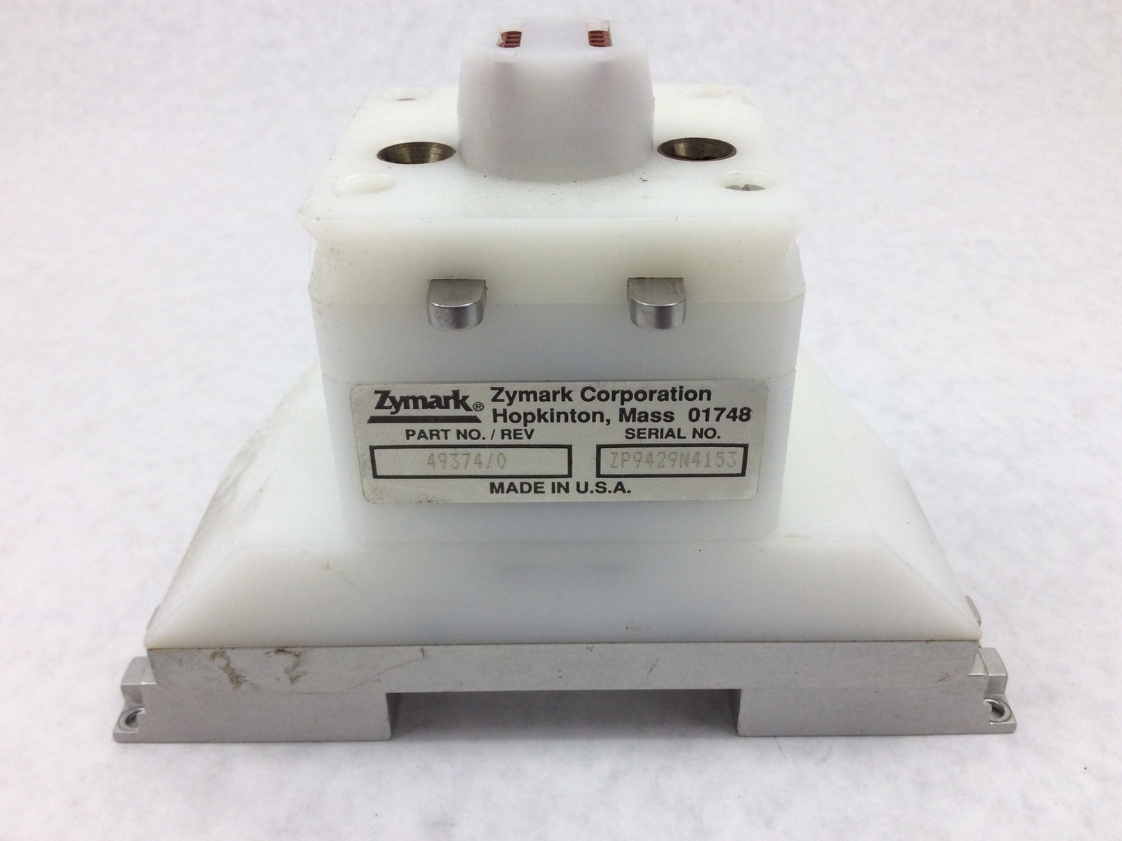 Zymark Corporation 49374