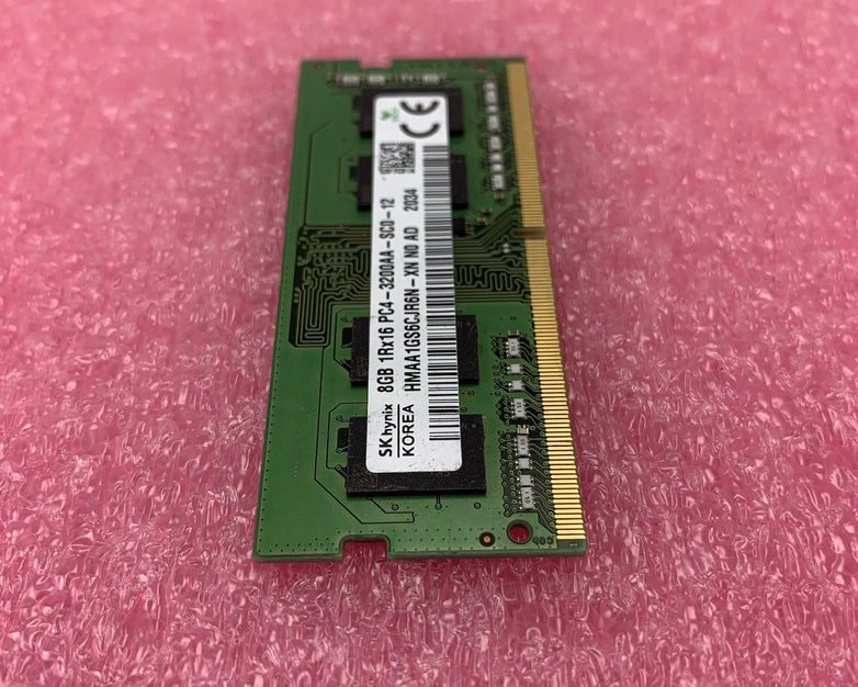 SK Hynix HMAA1GS6CJR6N-XN PC4-3200AA-SC0-12 8GB 1Rx16 Desktop Memory RAM