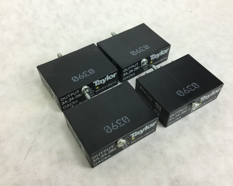 Taylor 6001BA14521A E58169  LR35852  Lot of 4
