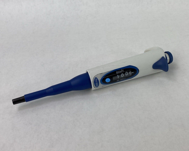 Biohit m1000 100-1000 µL Single Channel Handheld Manual Pipette