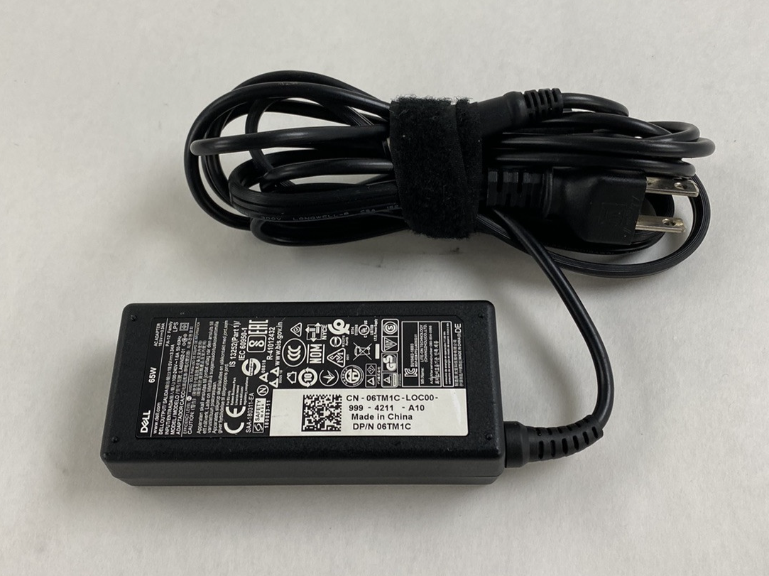 Lot of 6 Dell LA65NS2-01 DP/N: 06TM1C 65W 195V 3.34A 7.4mm Tip AC Adapter
