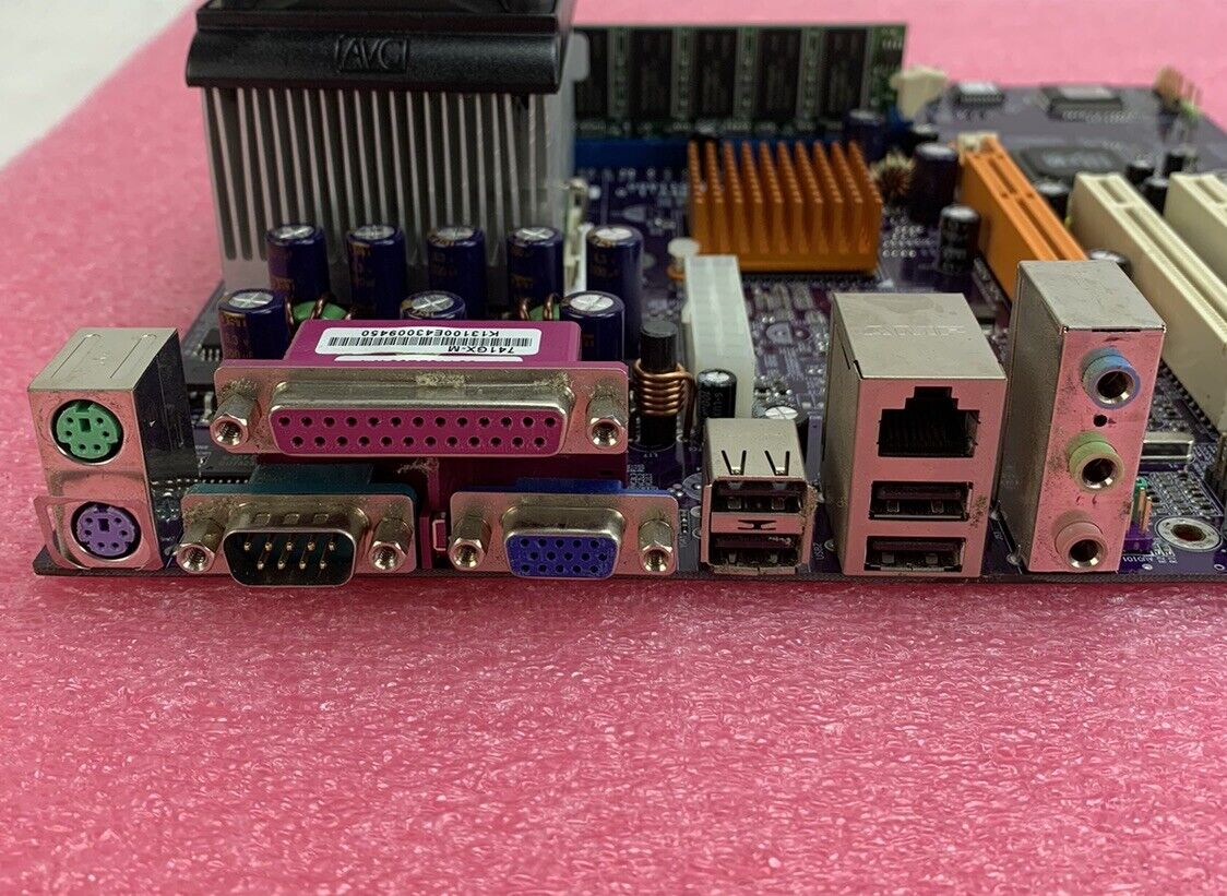 SIS-741 Motherboard AMD Sempron 1GHz 512MB RAM w/Shield