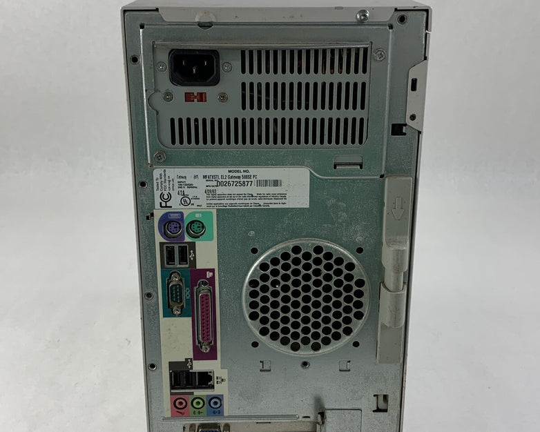 Gateway E-3600 MT Intel Pentium 4 1.6 GHz 680 MB RAM No HDD No OS