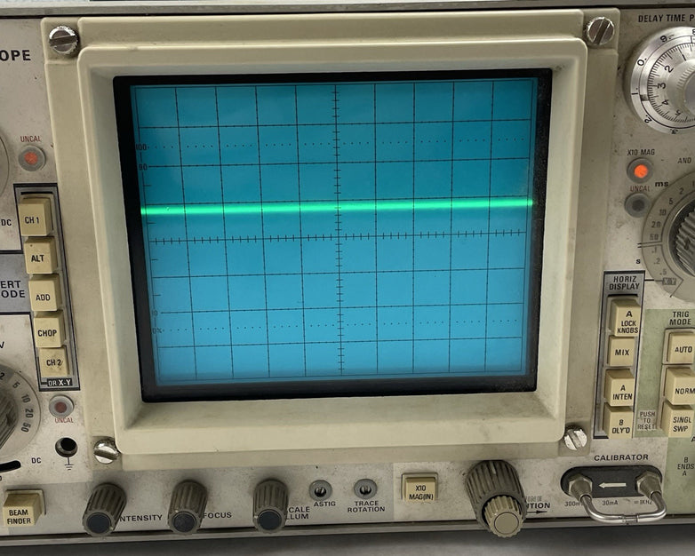 Tektronix 475 Analog Oscilloscope Power Tested