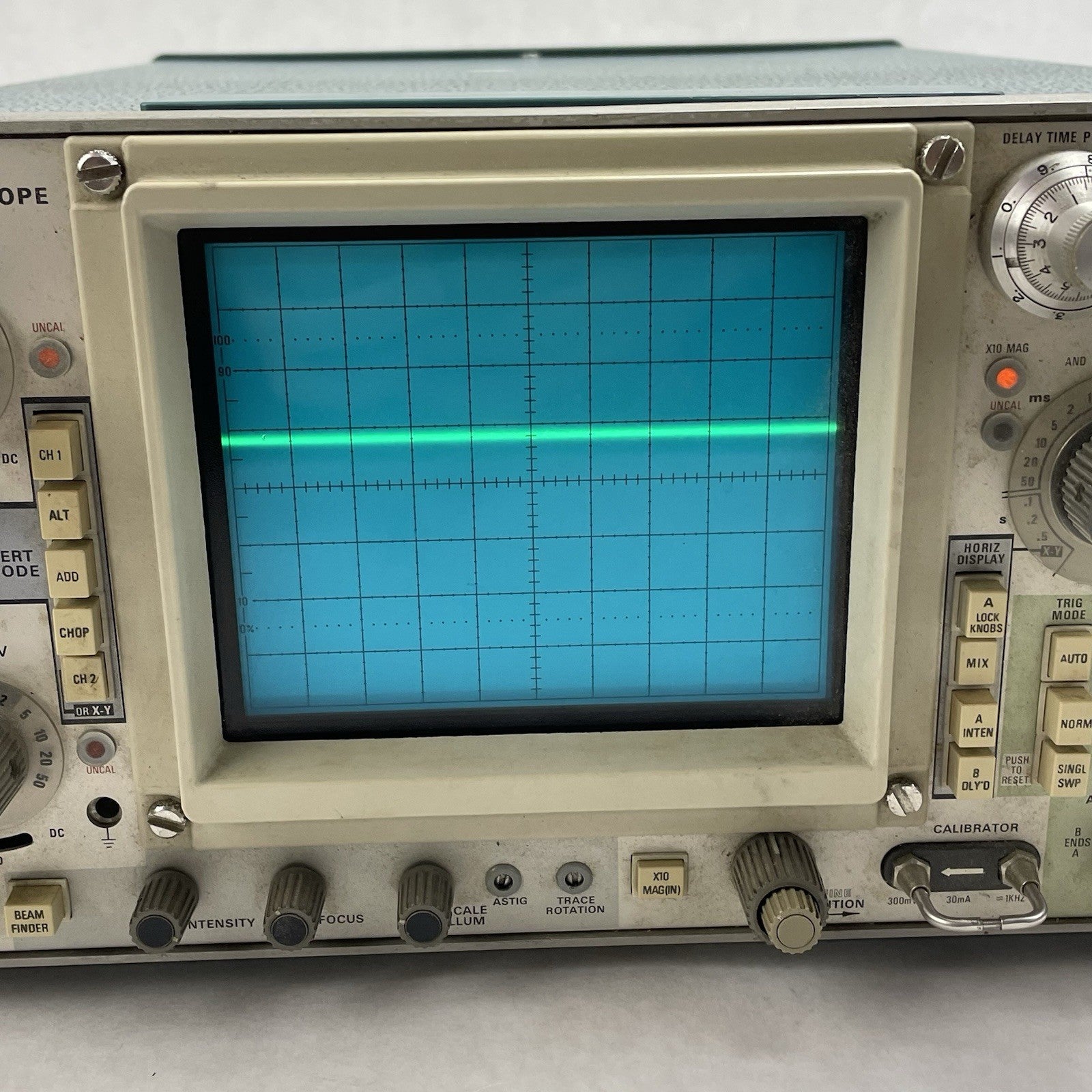 Tektronix 475 Analog Oscilloscope Power Tested3