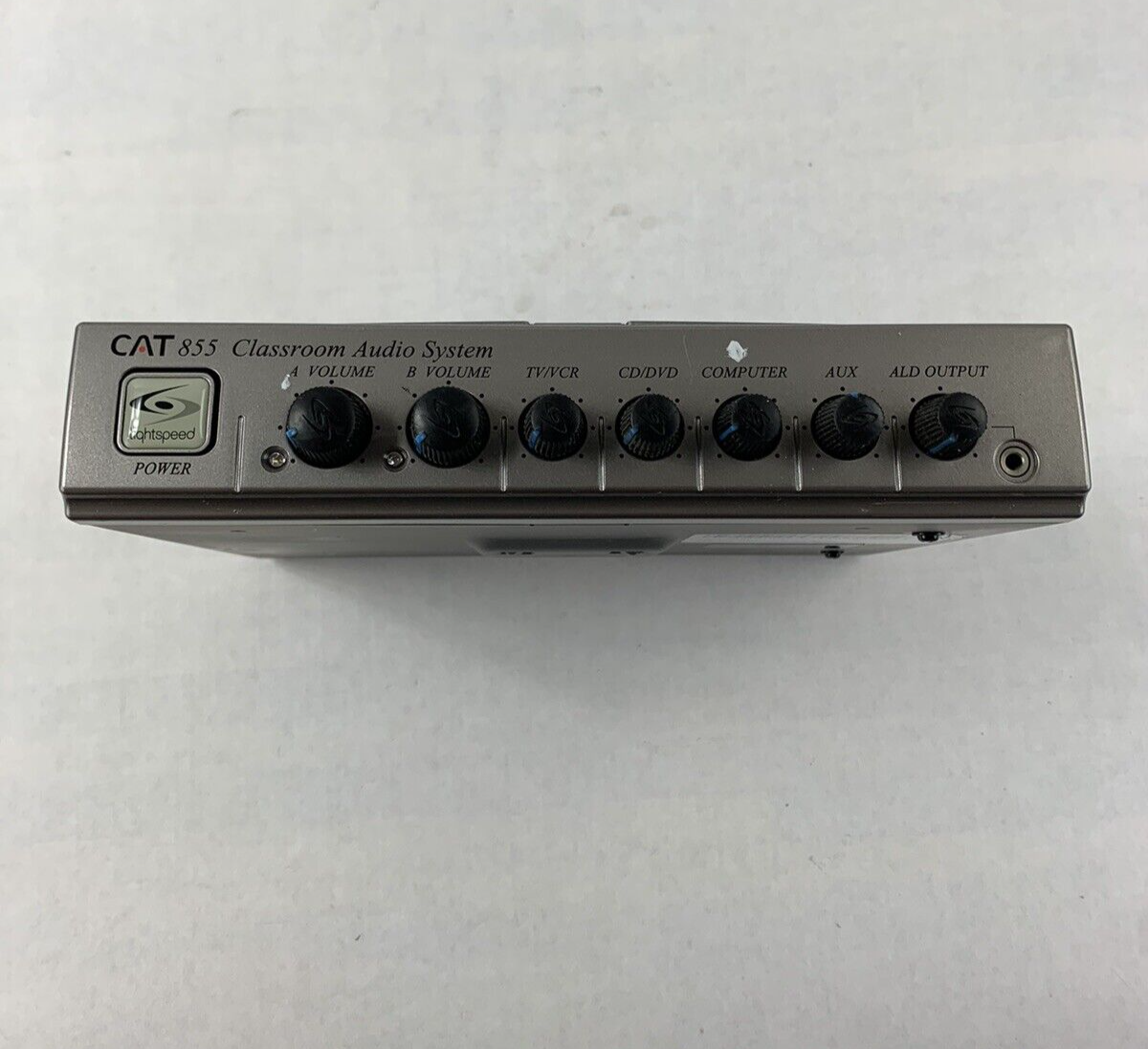 Lightspeed Power CAT 885 Classroom Audio System Untested No Power Cord