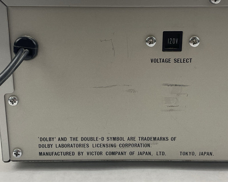 JVC KD-D20J Stereo Cassette Deck Tested For Parts