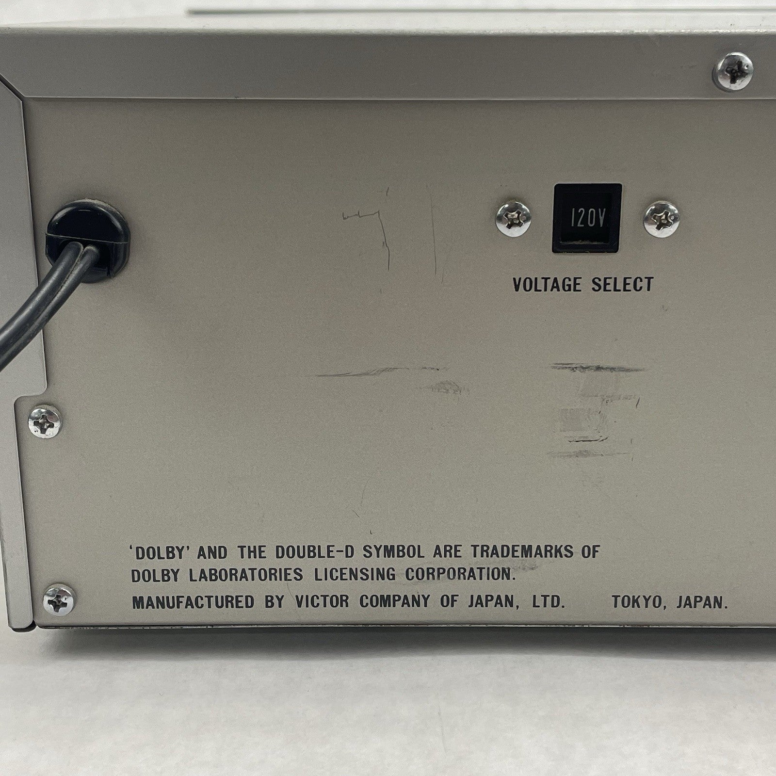 JVC KD-D20J Stereo Cassette Deck Tested For Parts7