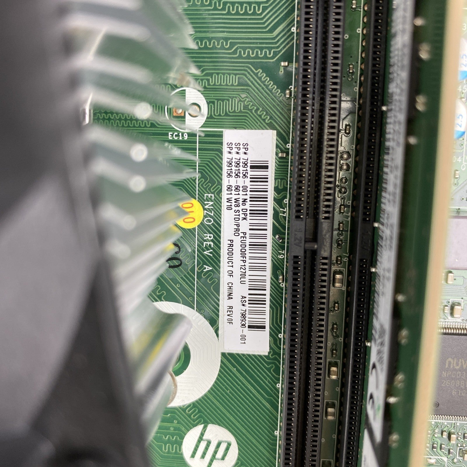 HP ProDesk 400 G3 SFF Quad Core i5-6500 3.20GHz 1x8GB DDR4 RAM No HDD OS