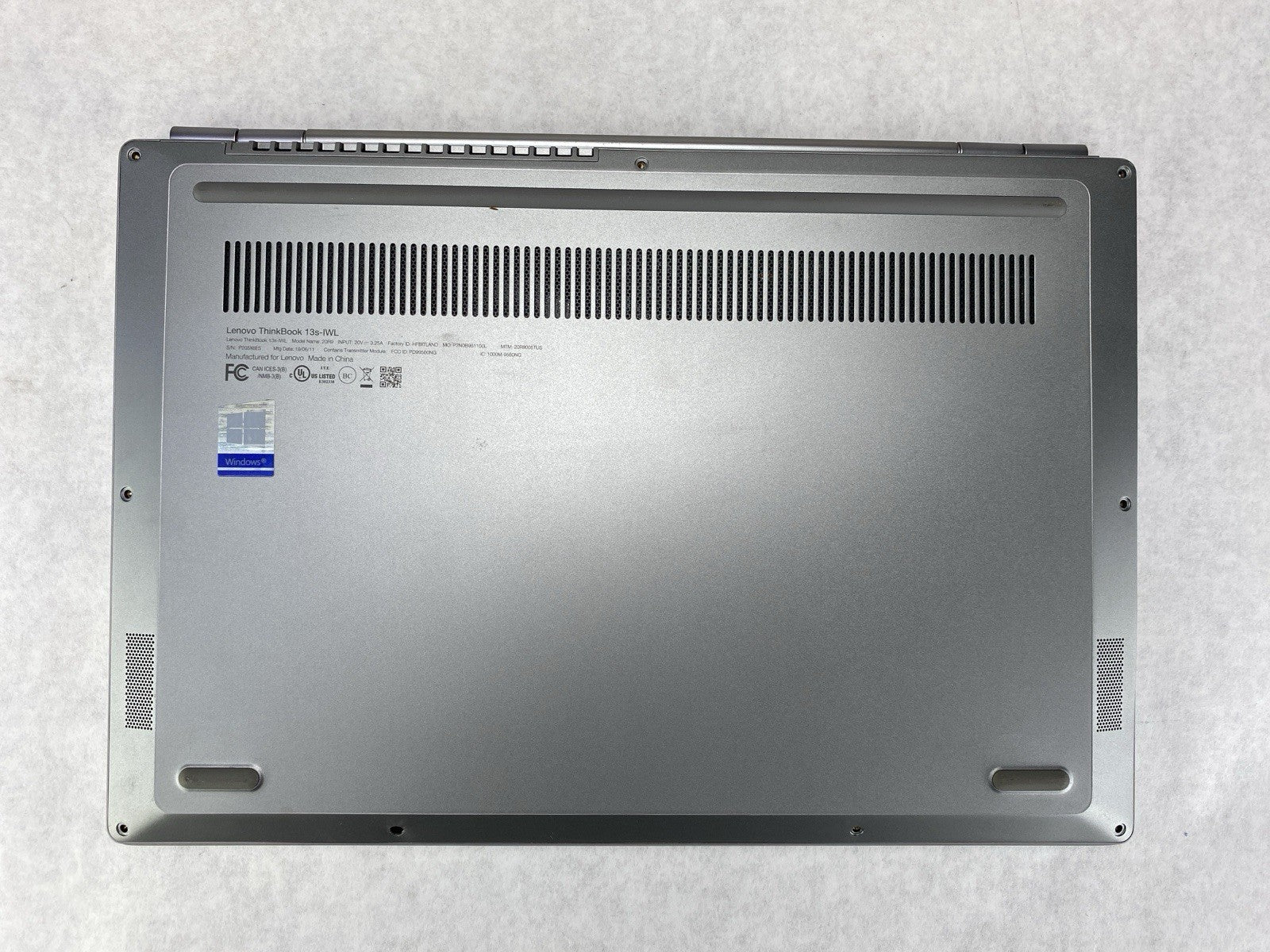 Lenovo ThinkBook 13s-IWL i7-8565U 8GB RAM 13.3" No Battery No HDD - Bad Trackpad