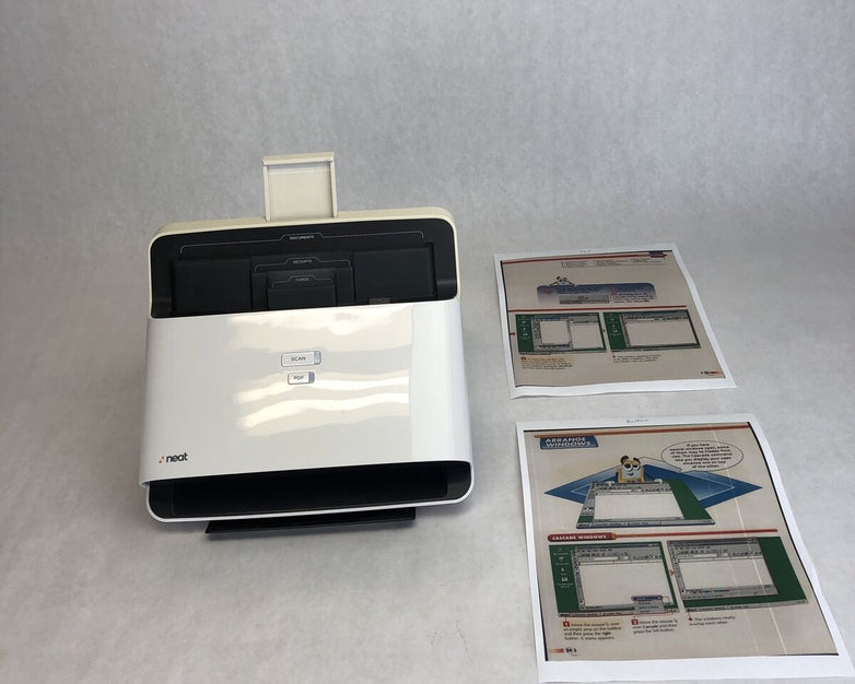 Neat Desk ND1000 Desktop Scanner and Digital Filing System - For Parts or Repair
