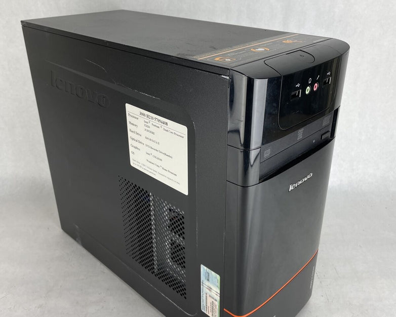 Lenovo 3000 H210 MT Intel Pentium Dual E2220 2.4GHz 3GB RAM No HDD No OS