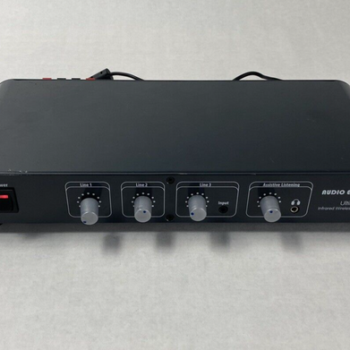 Audio Enhancement Ultimate III Infrared Wireless Receiver/Amplifier Power Tested