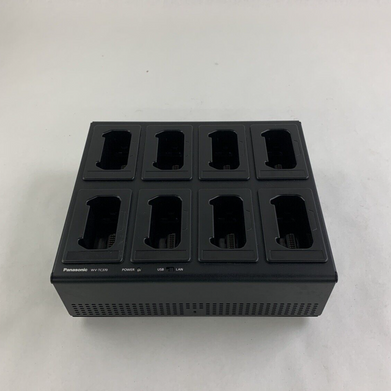 Panasonic WV-TC370 8-Bay Multi Charger Power Tested No Power Supply