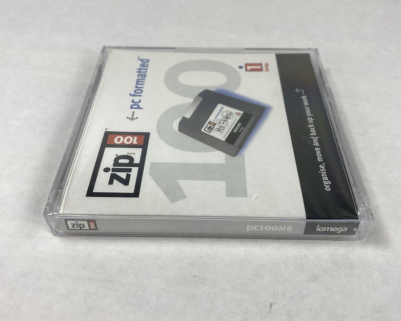 Iomega ZIP 100 pc100mb PC Formatted Data Cartridge (Lot of 6)