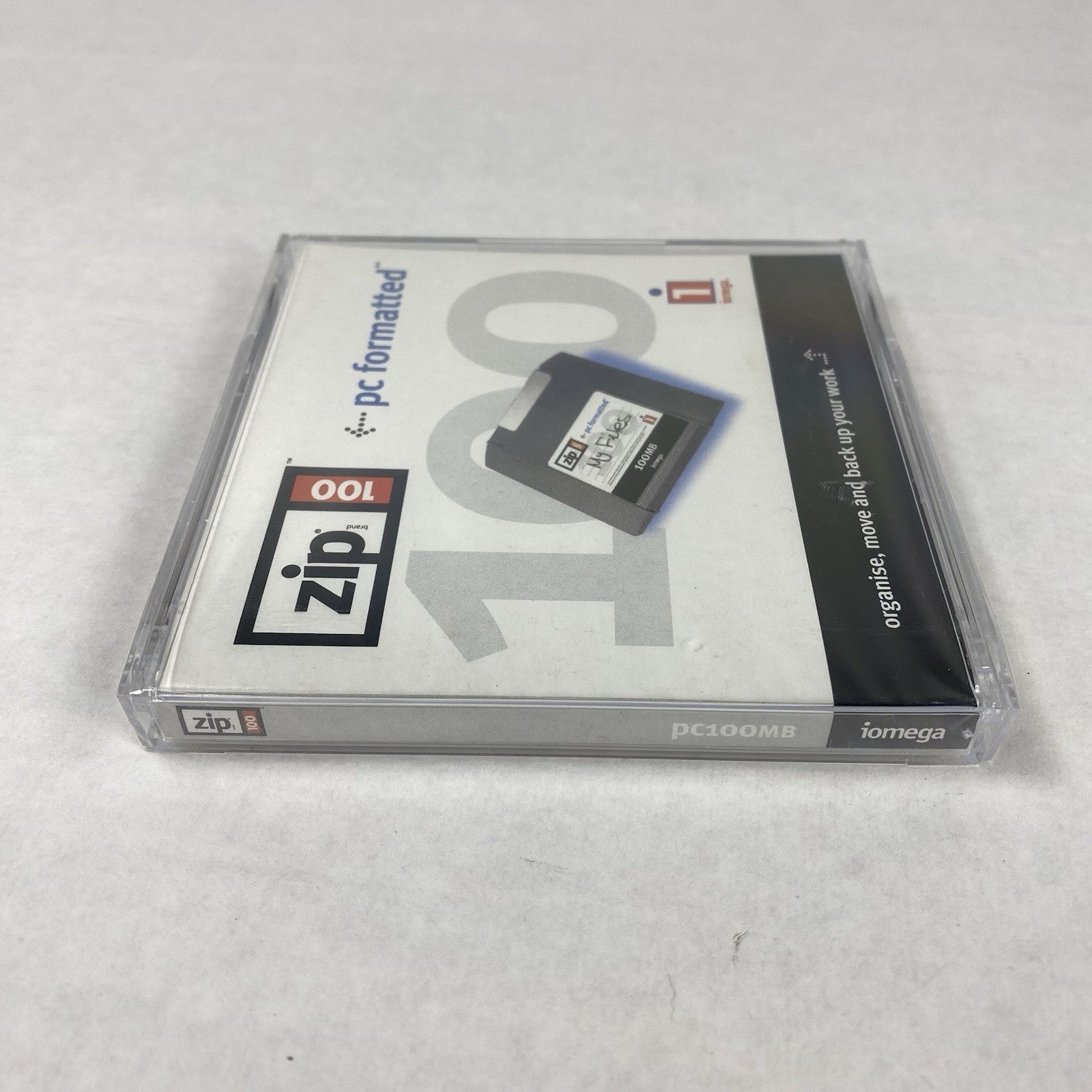 Iomega ZIP 100 pc100mb PC Formatted Data Cartridge (Lot of 6)