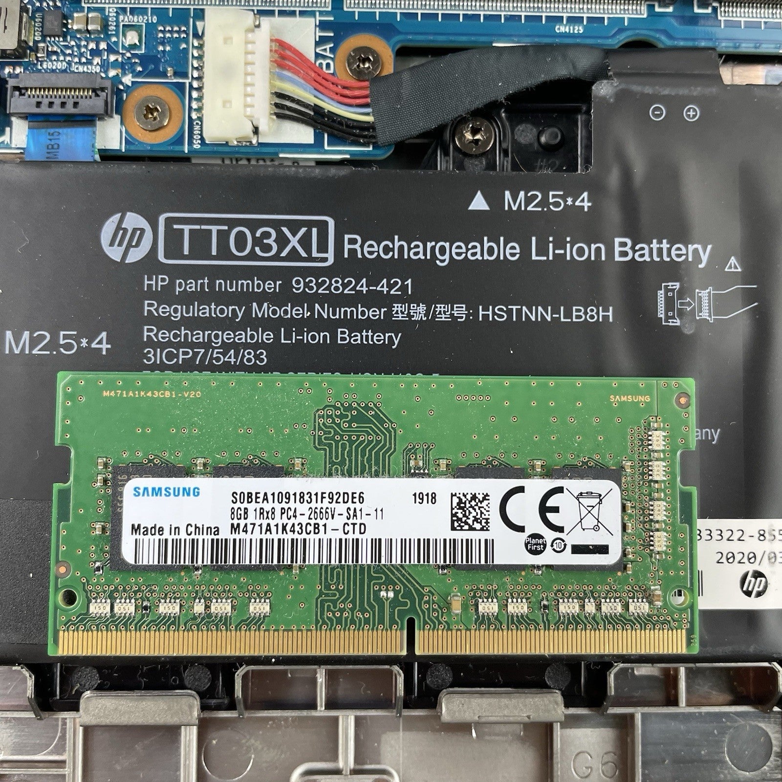 HP EliteBook 850 G6 15.6" i5-8365U 1.60 GHz 8 GB RAM No SSD/OS/AC - Dented20