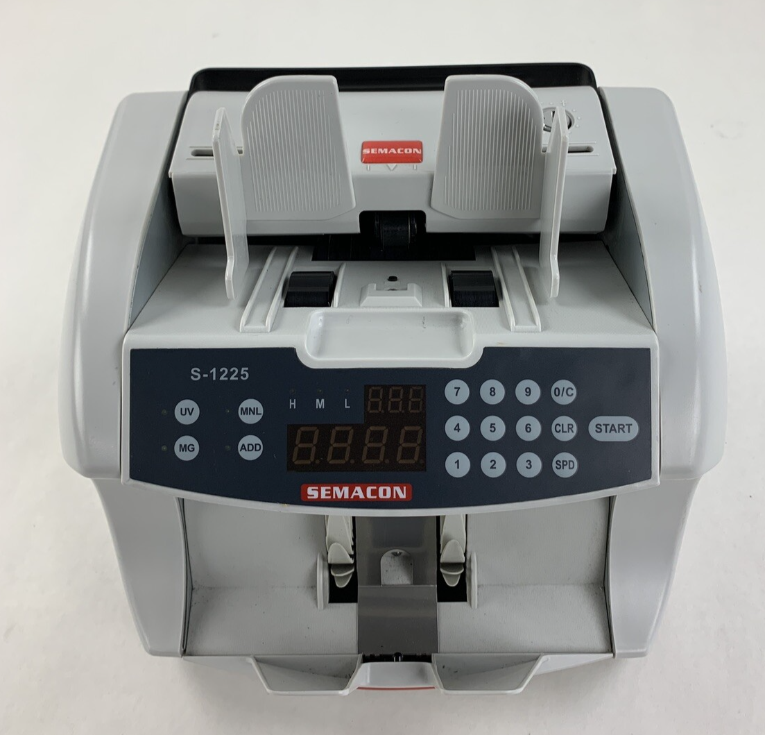 Semacon S-1225 Business Machines  Money Counter E1 Error Parts and Repair