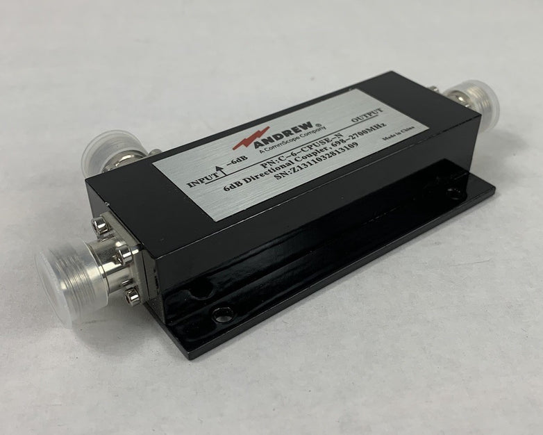 Andrew C-6-CPUSE-N 6dB 698-2700MHz Directional Coupler
