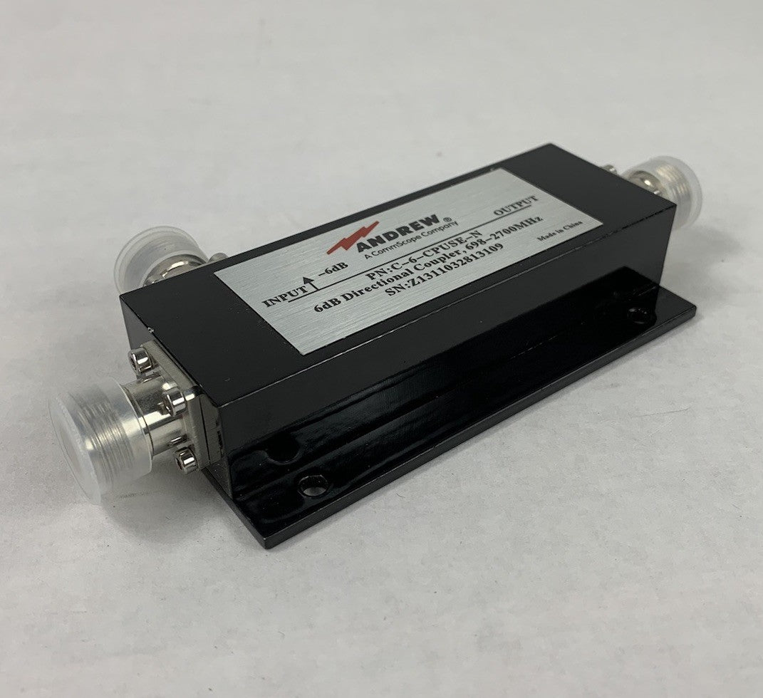 Andrew C-6-CPUSE-N 6dB 698-2700MHz Directional Coupler