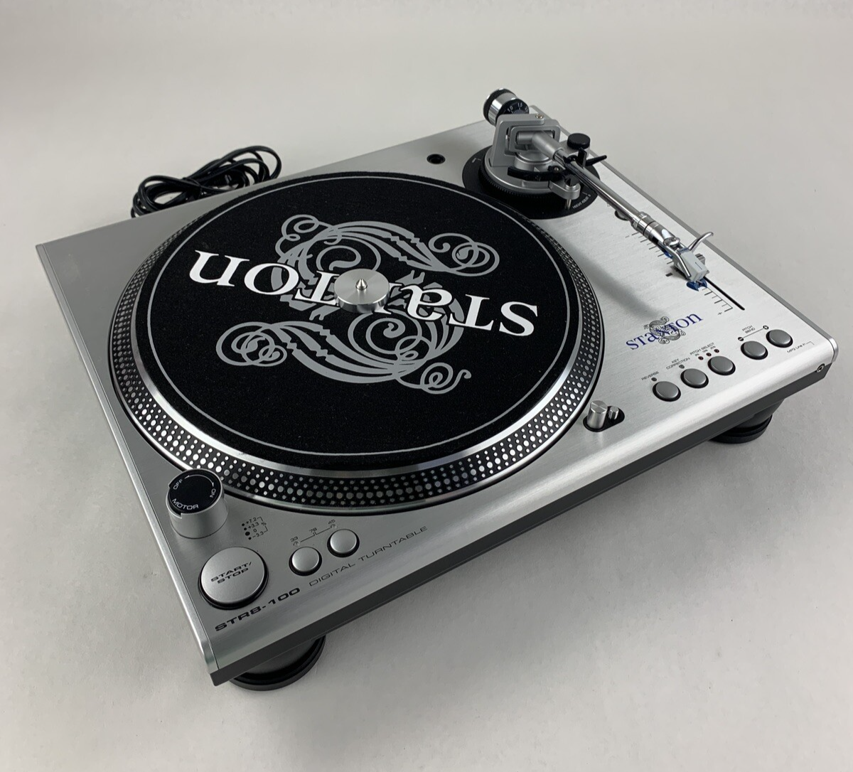 Stanton STR8-100 Digital Turntable Tested Needs New Needle