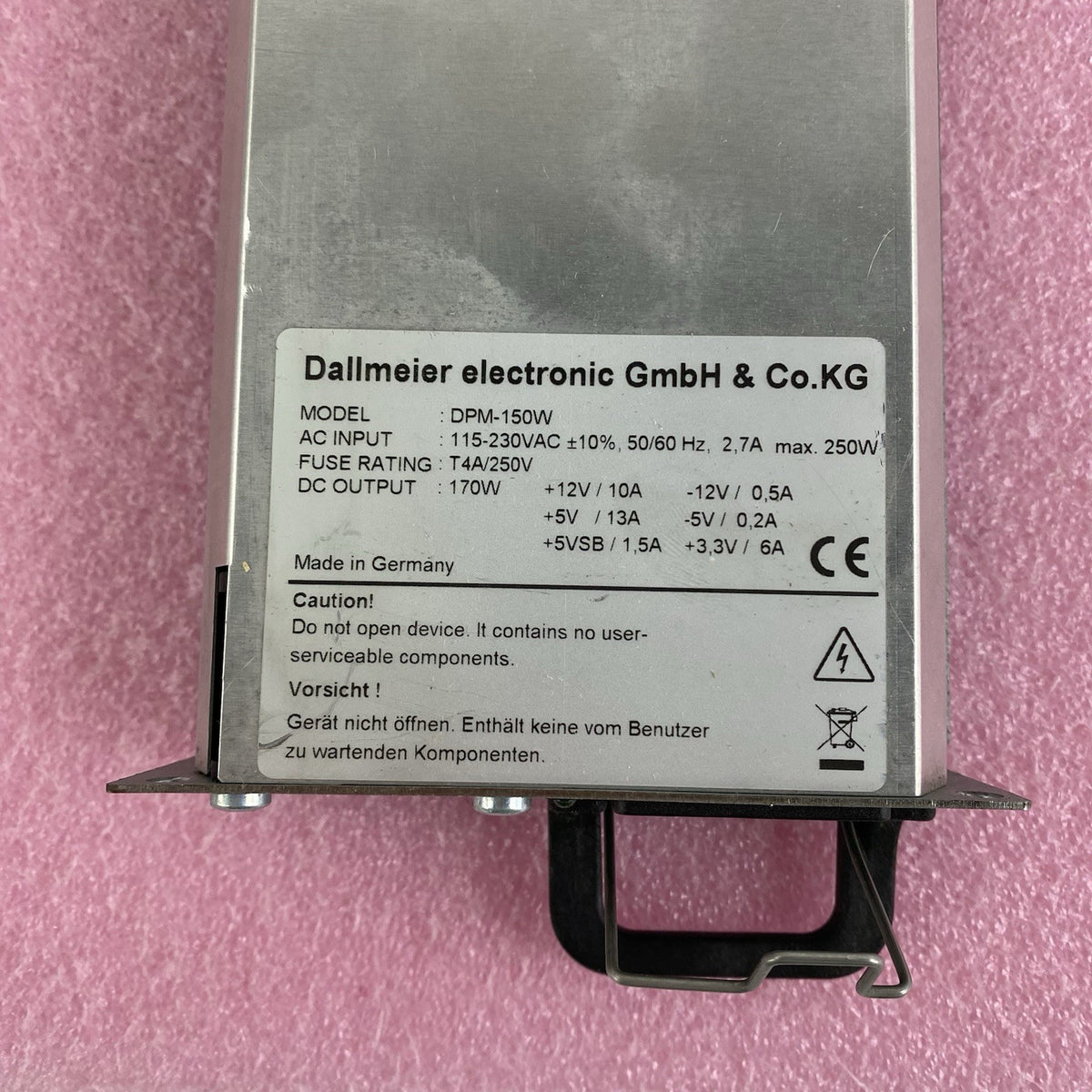 Dallmeier Electronic DPM-150W Power Supply Power Tested Lot of 25