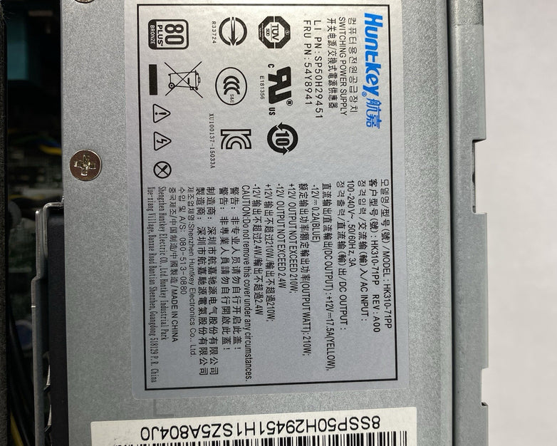 Lenovo ThinkCentre M900 SFF Intel Core i5-6500 3.2GHz 8GB RAM No HDD No OS