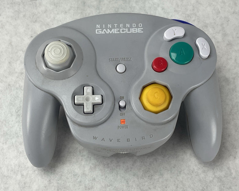 Nintendo DOL-004 GameCube Wireless WaveBird Controller Only No Reciver Untested