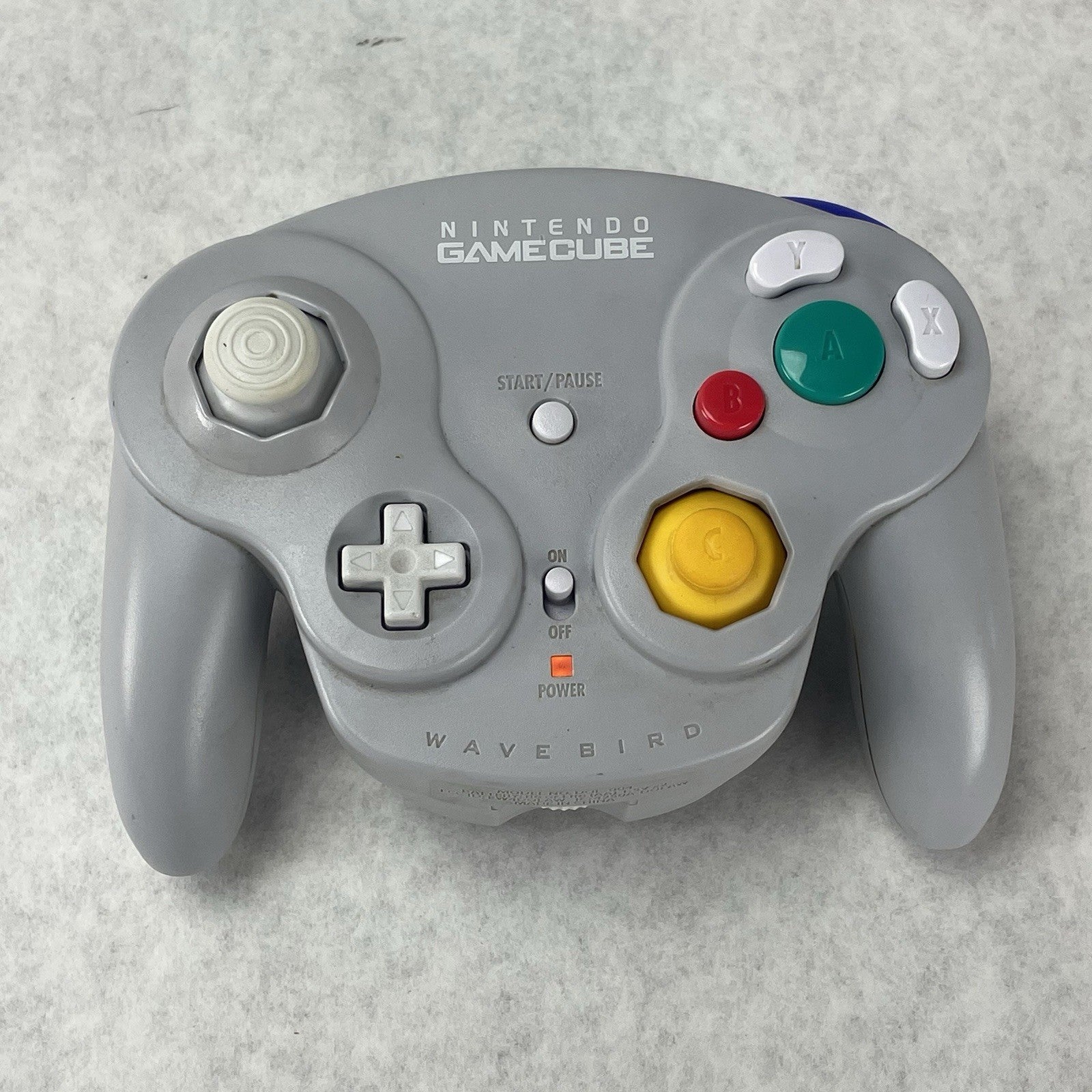 Nintendo DOL-004 GameCube Wireless WaveBird Controller Only No Reciver Untested1