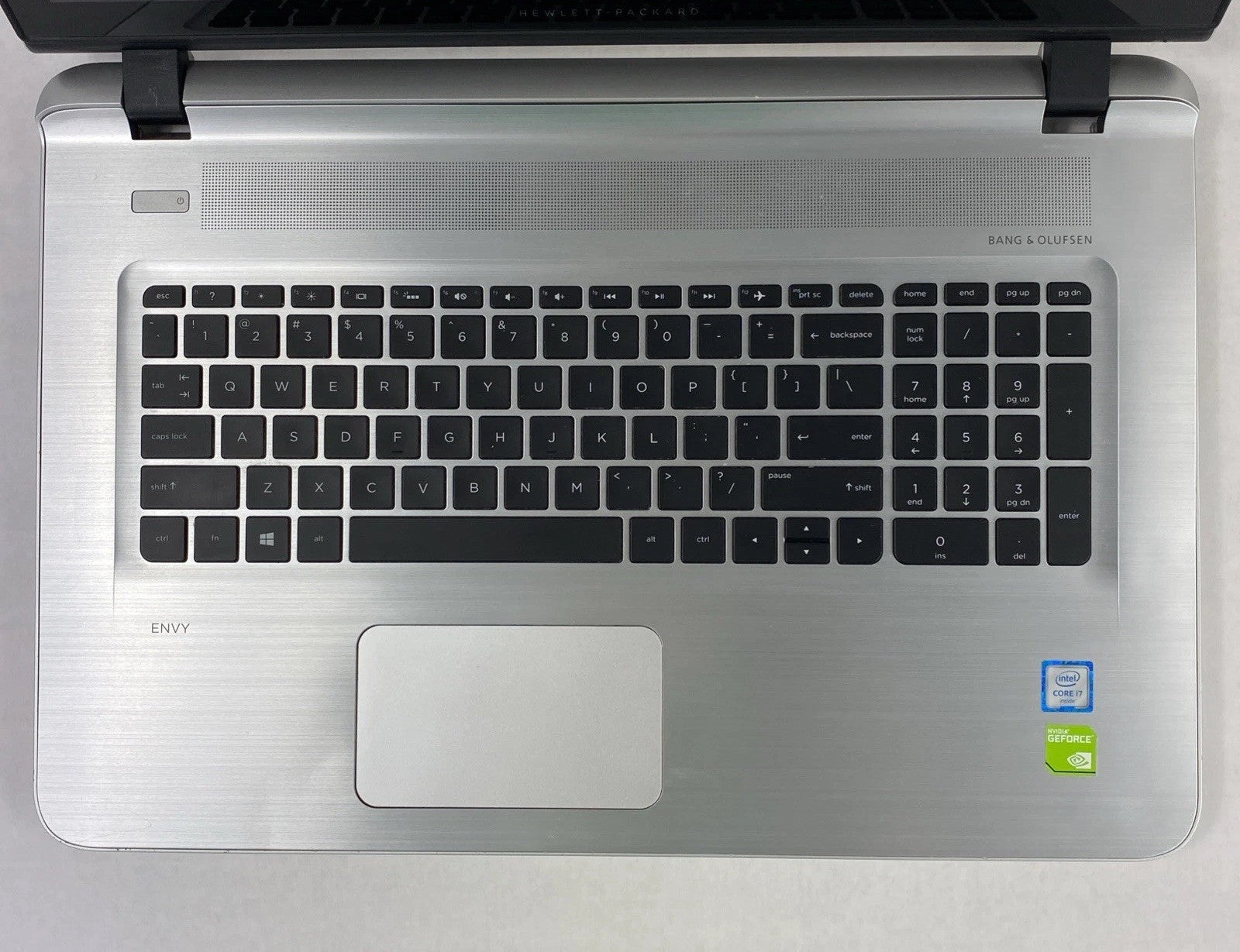 HP Envy NoteBook 17.3" Touch i7-6500U 2.5 GHz 16 GB RAM No Battery No HDD No OS