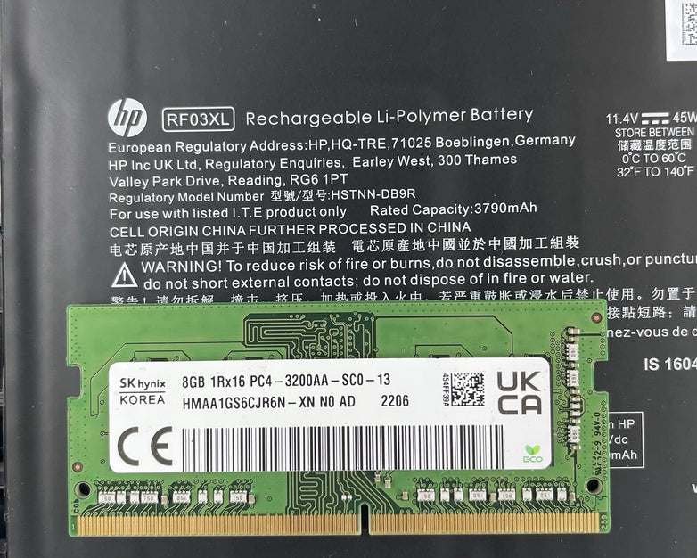 HP ProBook 455 G7 15.6" Ryzen 5 4500U 2.375 GHz 8 GB RAM No SSD/OS/AC - READ