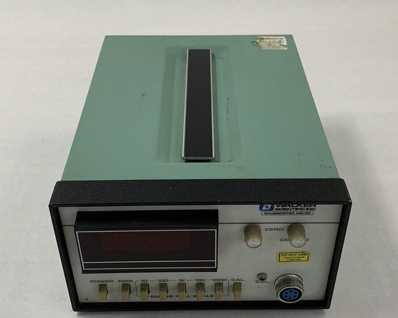 Walker Scientific Gaussmeter MG-3D Parts or Repair