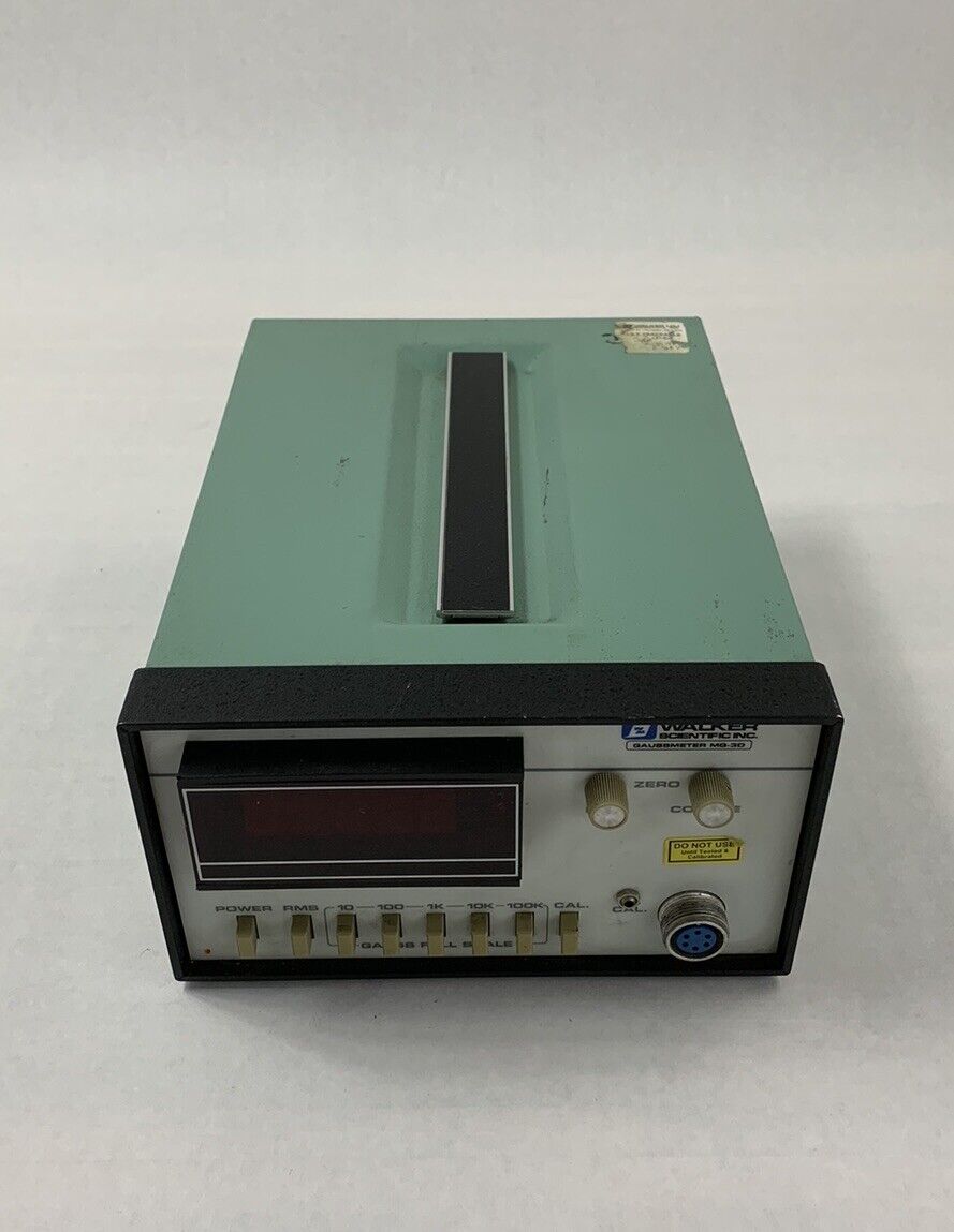 Walker Scientific Gaussmeter MG-3D Parts or Repair