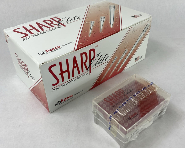 Sharp Elite 1149J69 10µl Clear Low-Retention Graduated Barrier Tips - 960 Tips