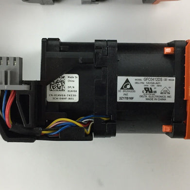 Dell F1YN7 PowerEdge R320 R620 12V Dc 1.82A Cooling Fan (Lot of 7)