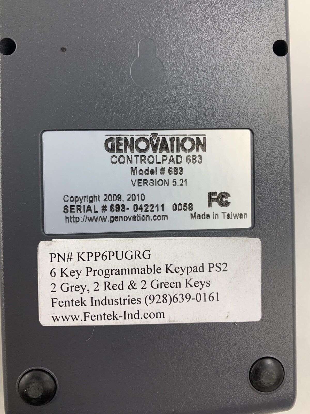 Enovation Programable Control Pad 10x KEYS 683 KPP6PUGRG