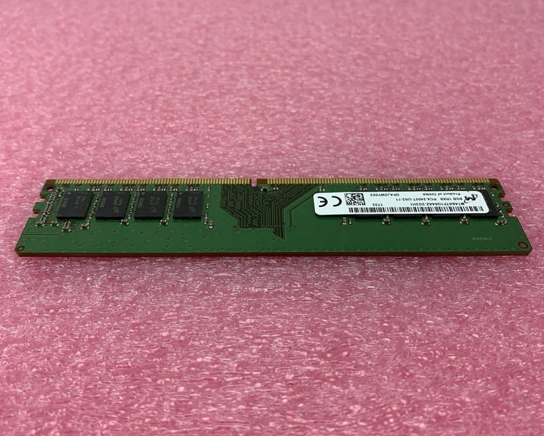Micron MTA8ATF1G64AZ-2G3H1 PC4-2400T-UA2-11 8GB 1Rx8 Desktop Memory RAM