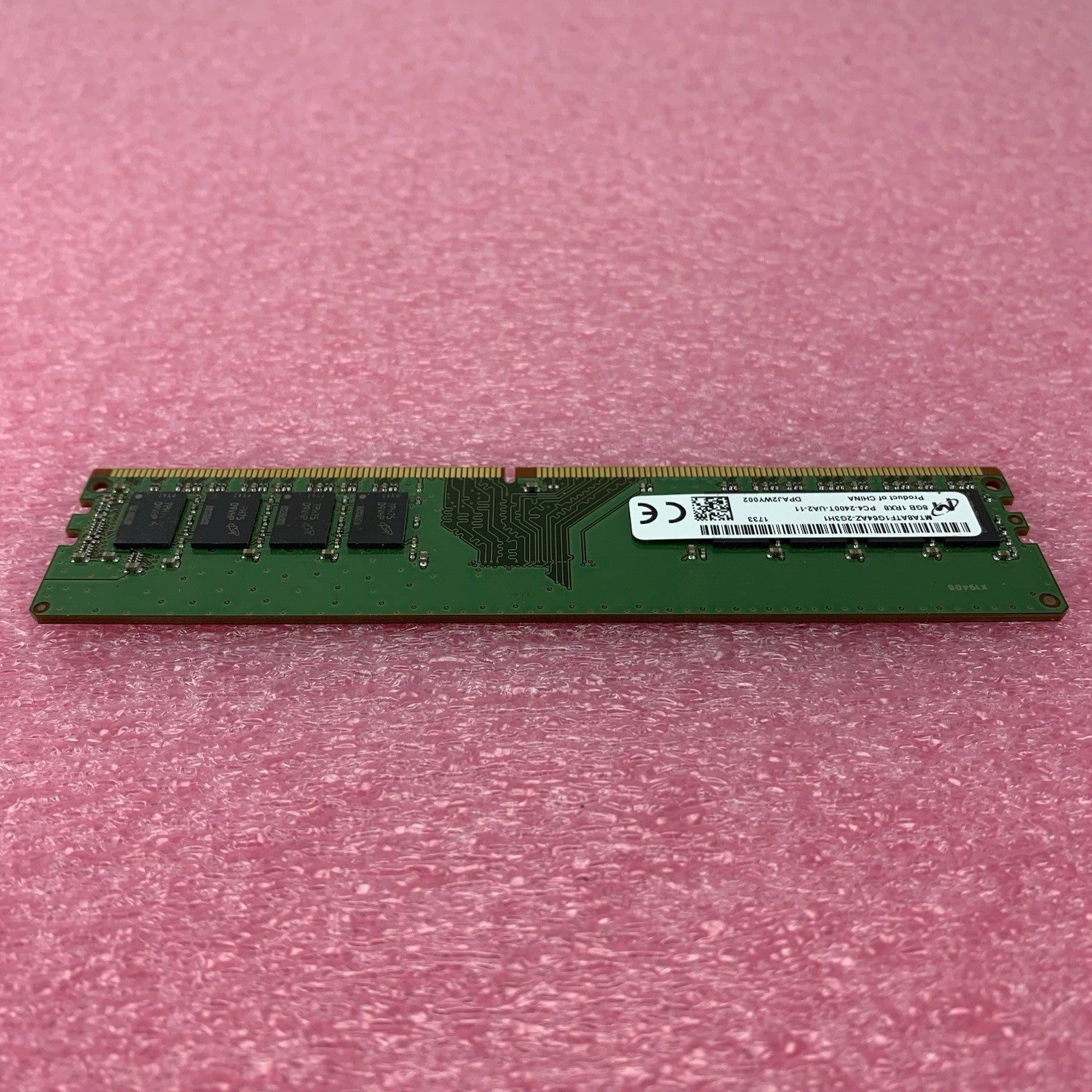 Micron MTA8ATF1G64AZ-2G3H1 PC4-2400T-UA2-11 8GB 1Rx8 Desktop Memory RAM3