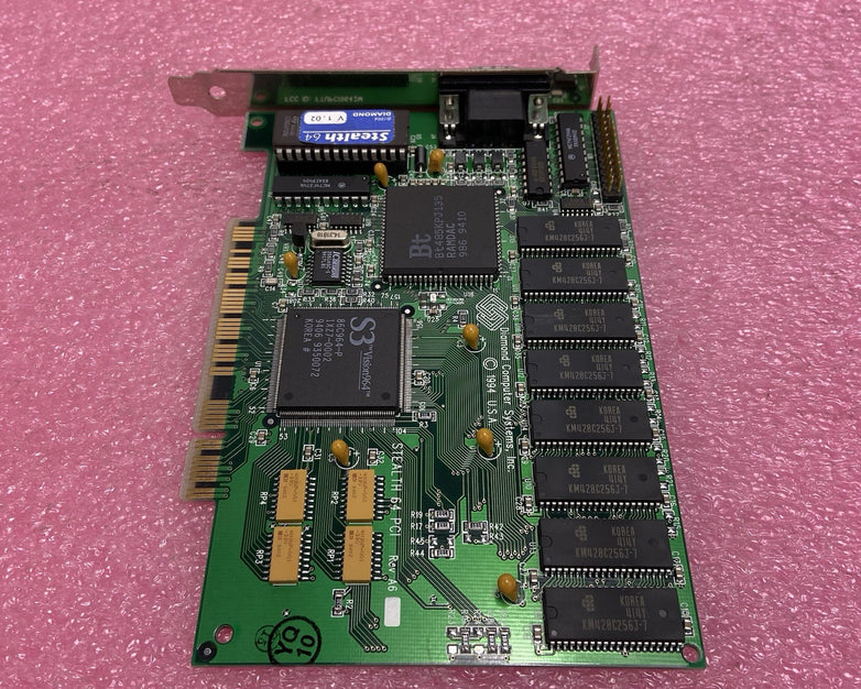Diamond S3 Vision964 Stealth 64 PCI Graphics Card FTUPCI9642M